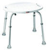 SHOWER CHAIR W/OUT BACK ALUMINUM CAREX