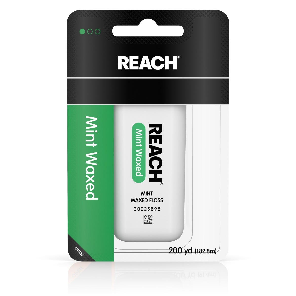 REACH DENTAL FLOSS FAMILY 200 YD WAX MINT
