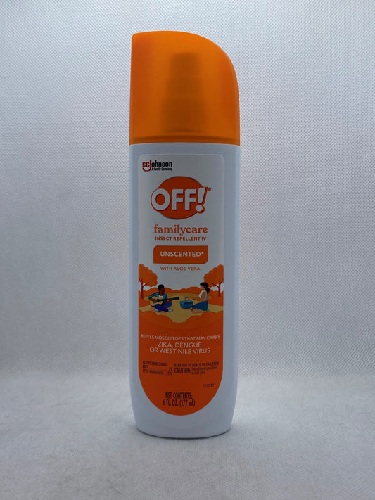 OFF FAMILY CARE SPRITZ UNSCENTED 6 OZ