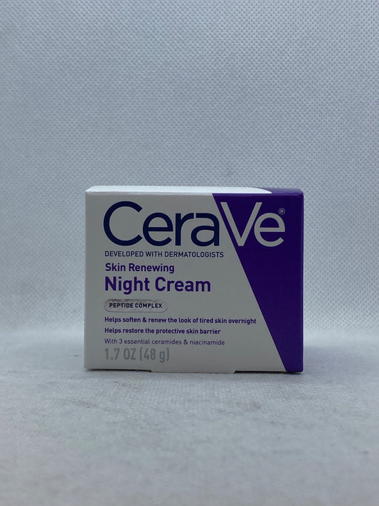 CERAVE SKIN RENEWING NIGHT CREAM 1.7 OZ
