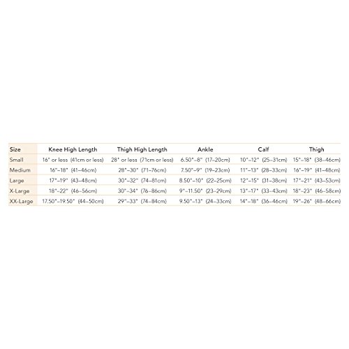 ANTI EMBOLISM THIGH 18MM IT WHITE XL TF