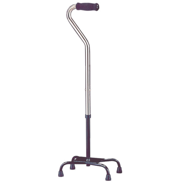 CANE QUAD LG BASE HEAVY DUTY 500 LBS