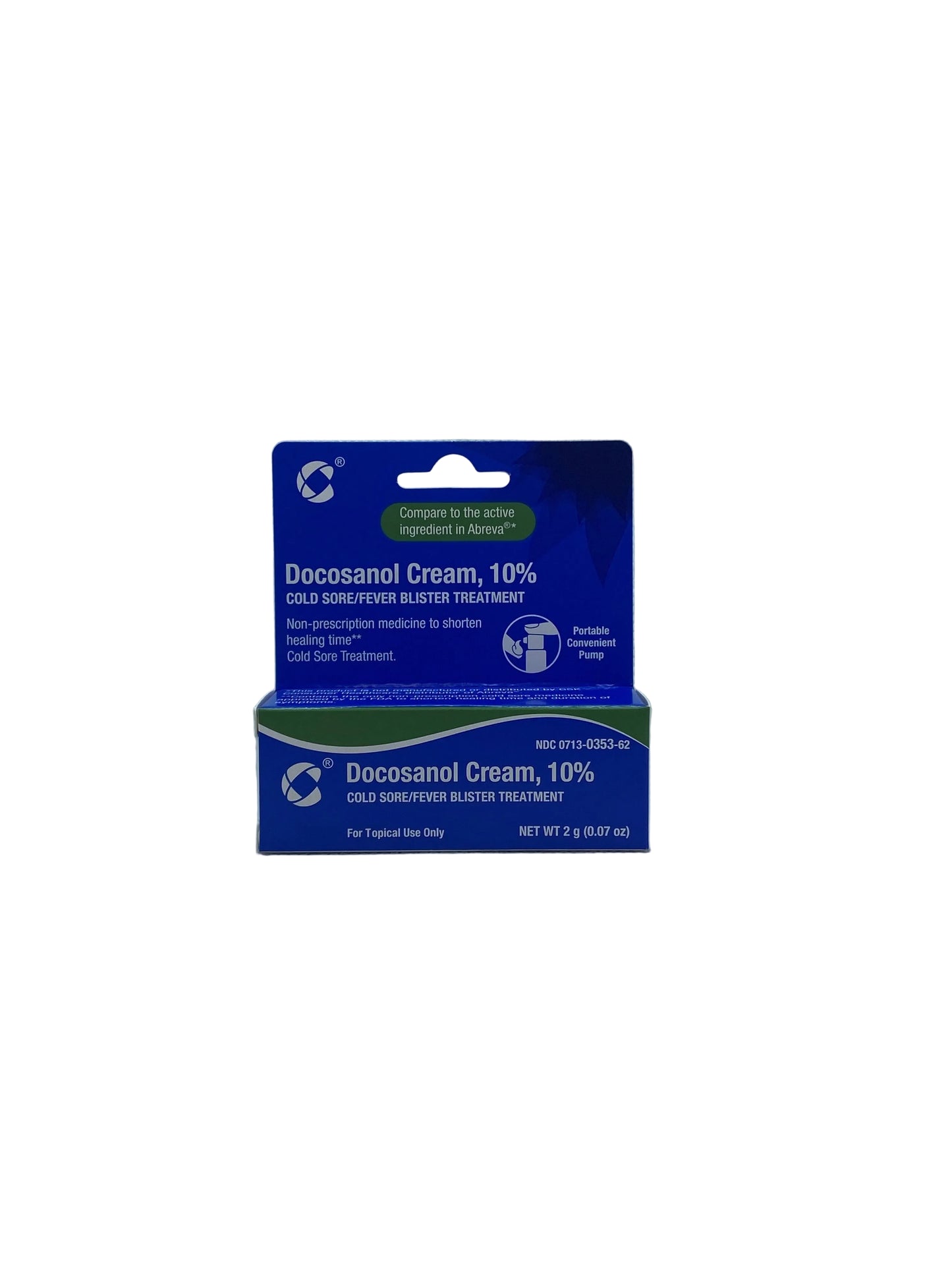 DOCOSANOL CREAM 10% PUMP 2 GM (OTC) COSETTE