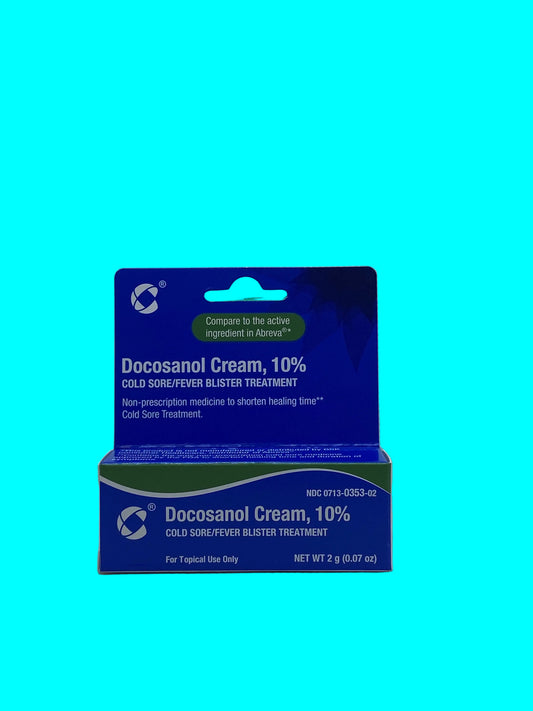 DOCOSANOL CREAM 10% TUBE 2 GM (OTC) COSETTE