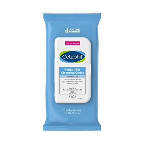 CETAPHIL GENTLE CLEANSING CLOTHS 25