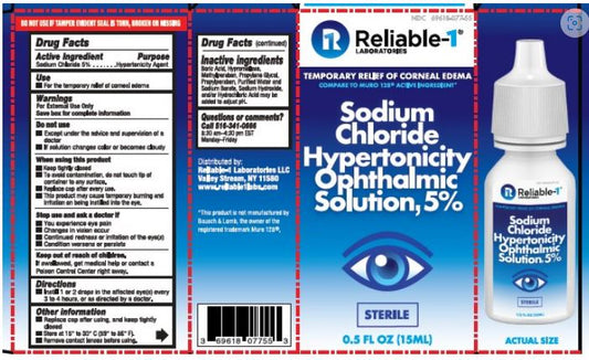 SODIUM CHLORIDE OPHTH SOL 5% 15 ML RELIABLE 1