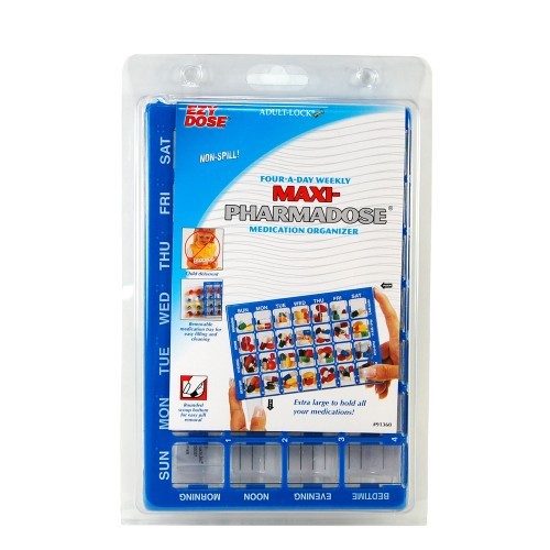 PILL REMINDER WEEKLY 28 COMP MAXI PHARMADOSE