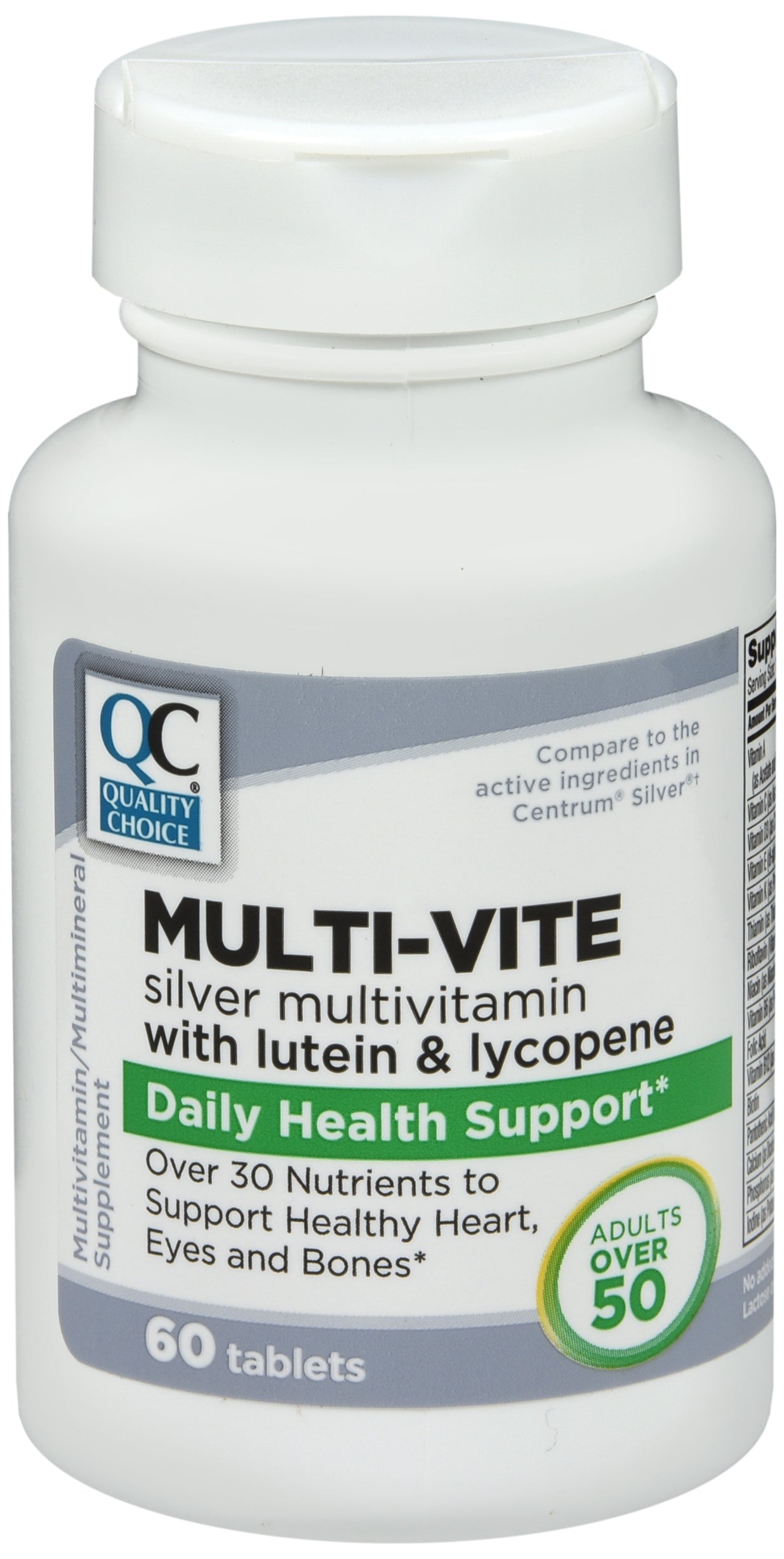 QC MULTI VIT 50+ W/LYCOPENE/LUT TAB 60