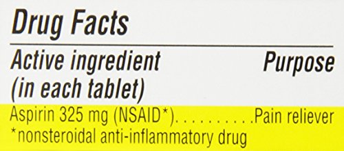 QC ASPIRIN ENTERIC COATED TAB 325 MG 100