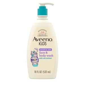 AVEENO KIDS FACE & BODY WASH 18 OZ