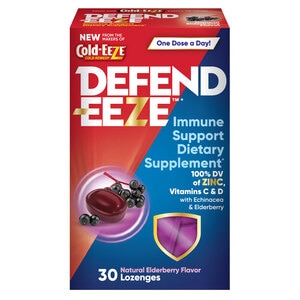DEFEND-EEZE IMMUNE SUPPORT ELDERBERRY LOZ 30