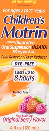 MOTRIN CHILDREN IBUPROFEN SUSP DF BERRY 4 OZ