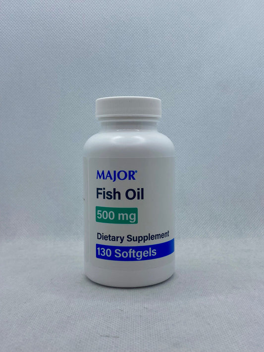 FISH OIL SOFTGEL 500 MG 130 MAJOR