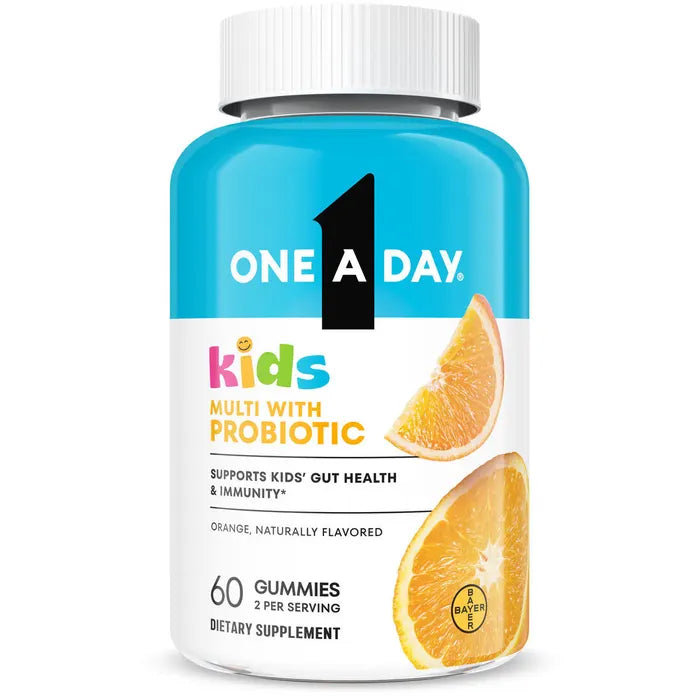 ONE A DAY KIDS MULTI W/PROBIOTIC GUMMIES 60
