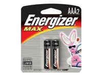 ER BATTERY ENERGIZER ALKALINE AAA #E92BP-2