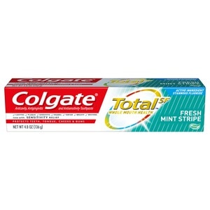 COLGATE TOTAL FRESH MINT STRIPE T/PASTE 5. CG