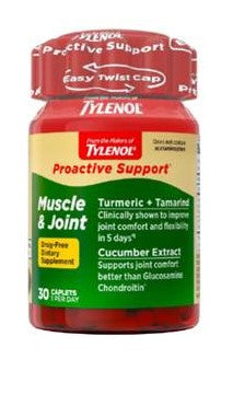 TYLENOL PROACTIVE SUPP MUSCLE & JOINT CAP 30