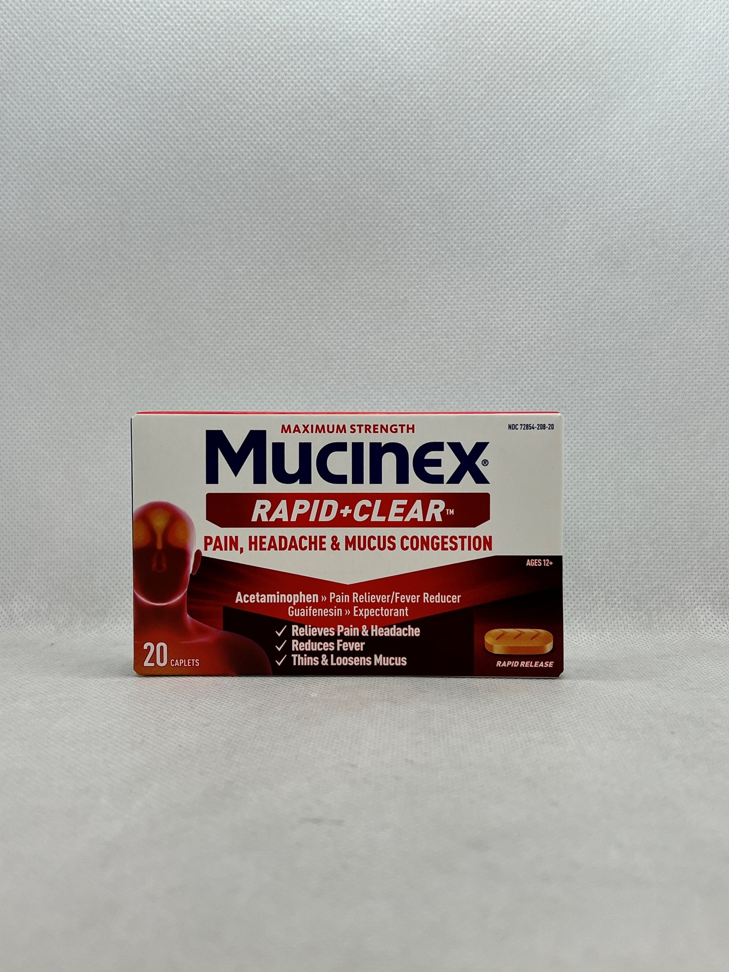 MUCINEX RAPID+CLEAR PAIN & MUCUS CONG CAPL 20