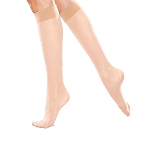 KNEE HIGH 15-20 WOMEN CT NATURAL SM TF
