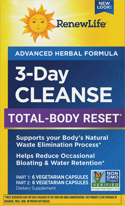 3 DAY CLEANSE VEGGIE CAPS 12 RN