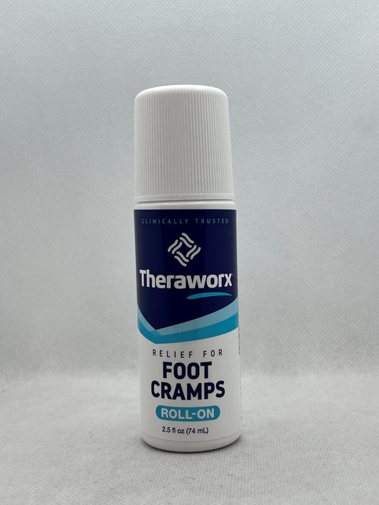 THERAWORX FOOT CRAMP RELIEF ROLL-ON 2.5 OZ