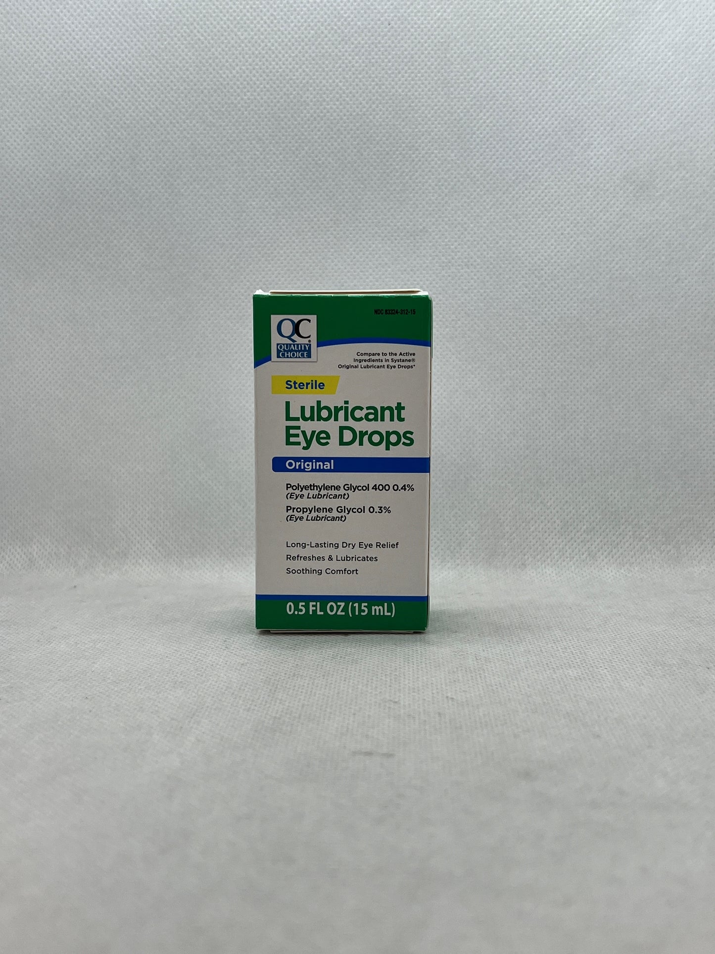 QC EYE DROPS LONG LASTING LUBRICANT 0.5 OZ