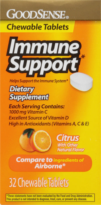 GS IMMUNE SUPPORT CHEWABLE TAB 32