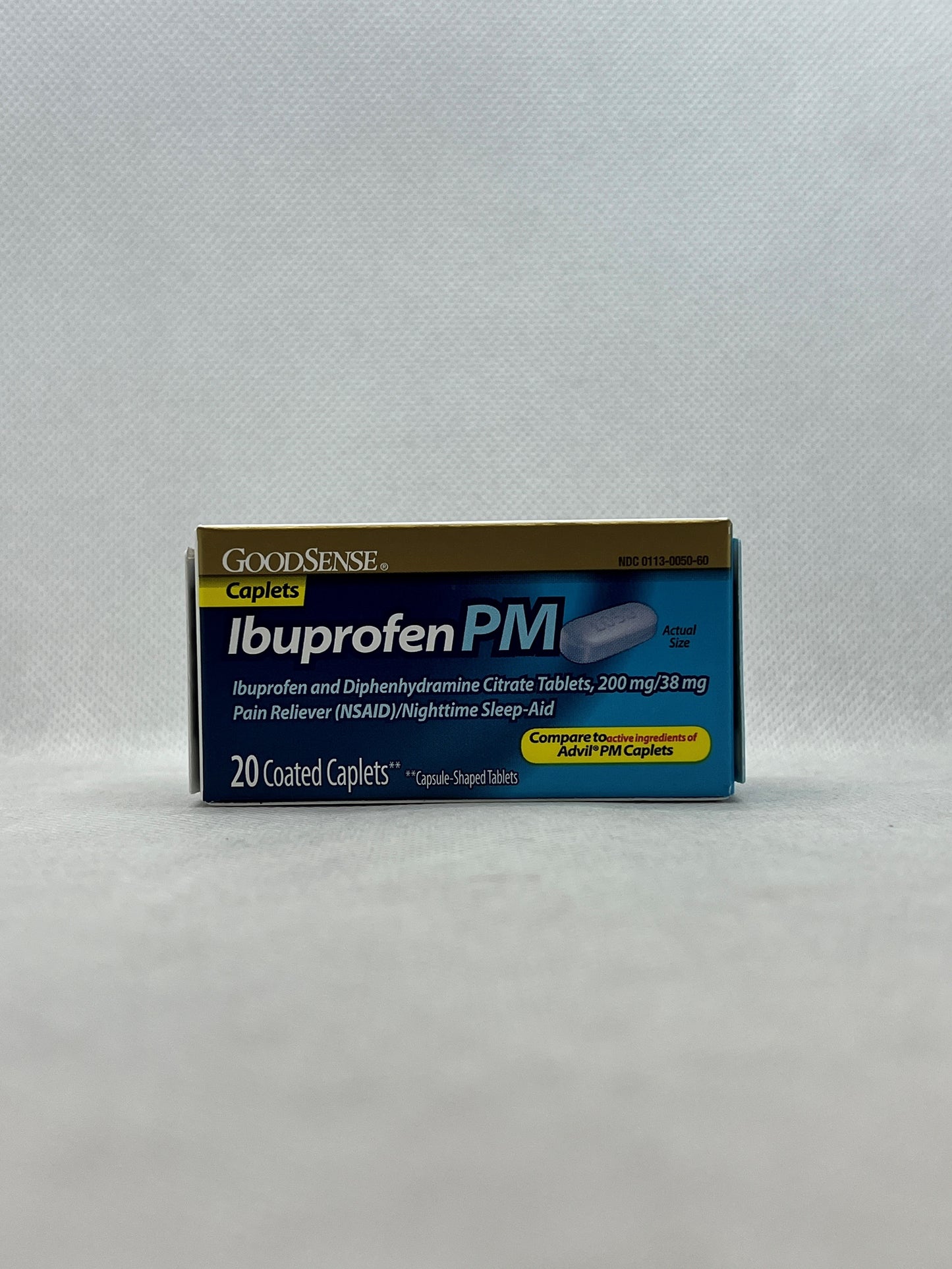 GS IBUPROFEN PM 200/38 MG COATED CAPLETS 20