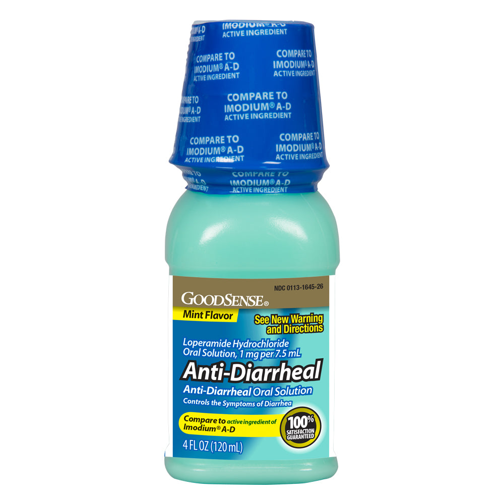GS LOPERAMIDE HCL 1MG ANTI-DIARRHEAL MINT 4OZ