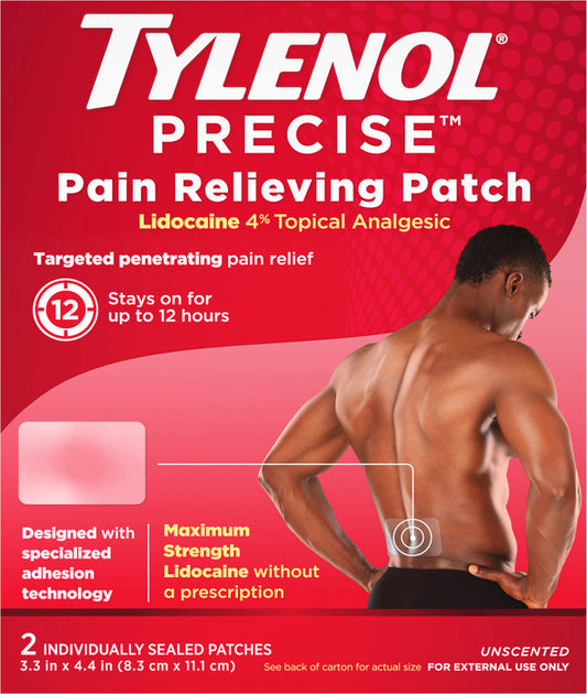 TYLENOL PRECISE PAIN RELIVING PATCH LARGE 2