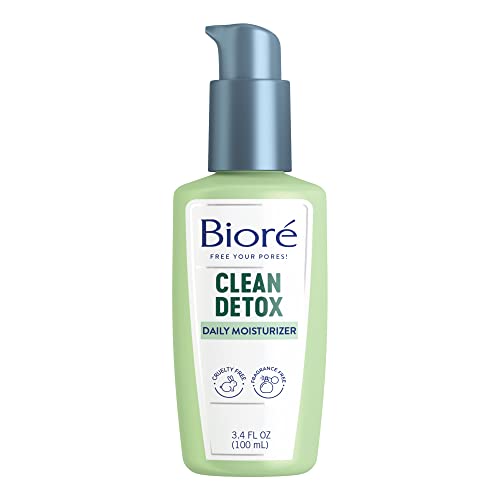 BIORE CLEAN DETOX DAILY MOISTURIZER 3.4 OZ