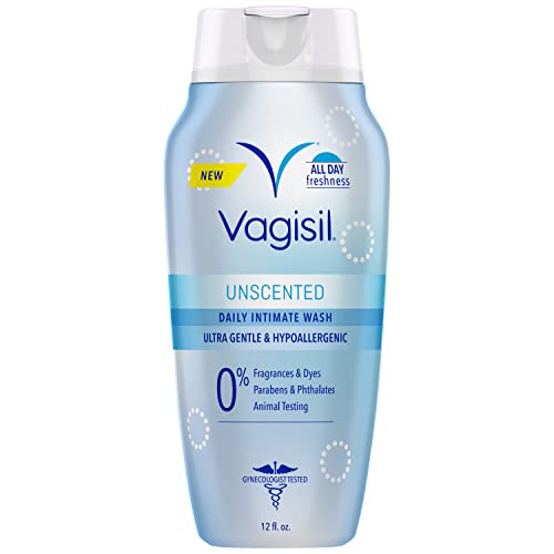 VAGISIL INTIMATE WASH UNSCENTED 12 OZ