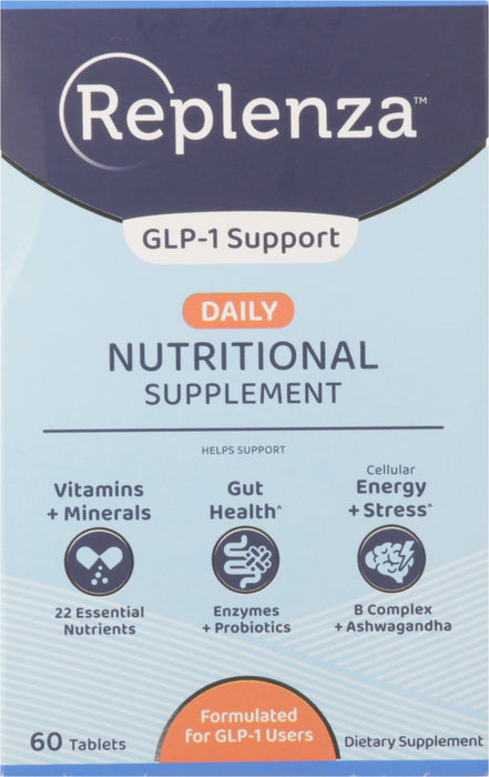 REPLENZA GLP-1 SUPPORT SUPPLEMENT 60 TAB
