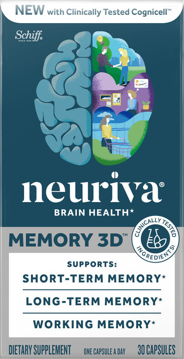 NEURIVA BRAIN MEMORY 3D CAP 30
