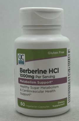 QC BERBERINE HCL 1000 MG CAP 60