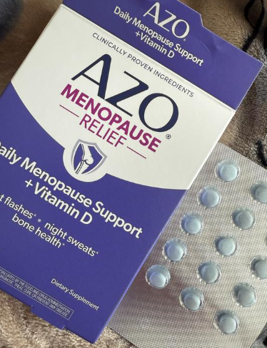 AZO MENOPAUSE RELIEF W/VIT D TAB 30