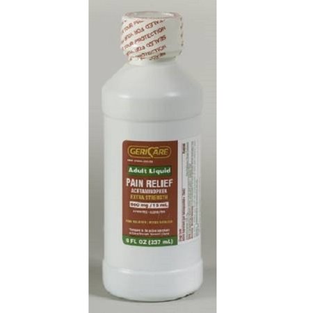 APAP ADULT LIQUID 500 MG 8 OZ GERI-CARE
