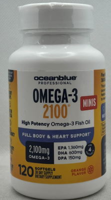 OCEANBLUE OMEGA-3 2100 MINI 120 MINICAPS