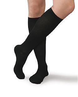 KNEE HIGH 20-30 MEN DRESS SOCK WHITE MD TF