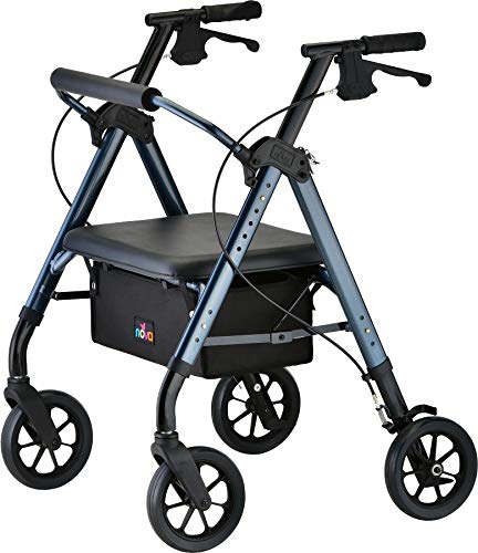 WALKER 4 WH HAND BRAKE STAR HD 450LB BLUE