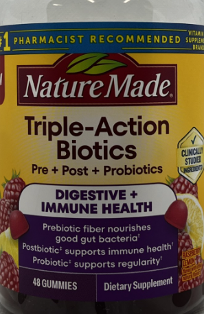 TRIPLE-ACTION BIOTICS GUMMIES 48 NM