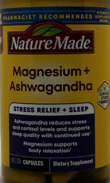MAGNESIUM + ASHWAGANDHA CAP 60 NM