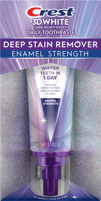CREST TOOTHPASTE 3D WHITE STAIN REMOVER 3.1OZ