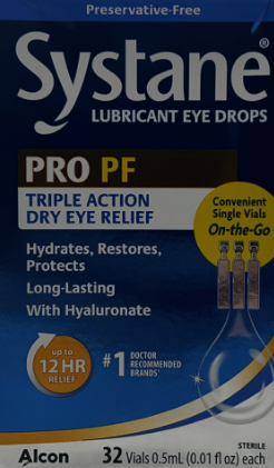 SYSTANE PRO PF LUB EYE DROPS 32 VIALS