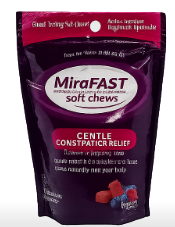 MIRAFAST SOFT CHEWS POUCH 50 CT