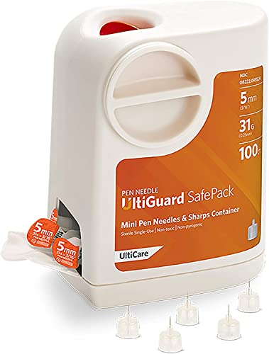ULTIGUARD PEN NEEDLE 31G 5MM BX/100