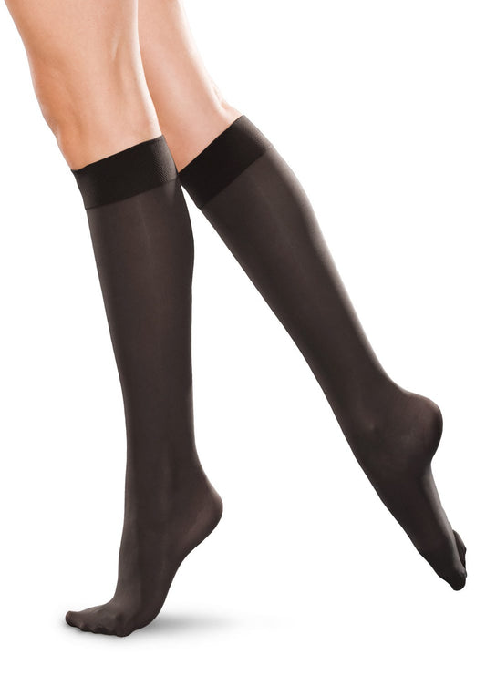 KNEE HIGH 30-40 MEN/WOMEN CT BLACK XL TF