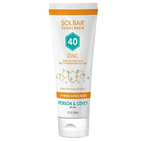 SOLBAR ZINC SUNSCREEN SPF 40 3 OZ