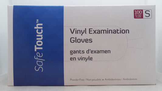 GLOVE VINYL EXAM PF LF SAFETOUCH SM