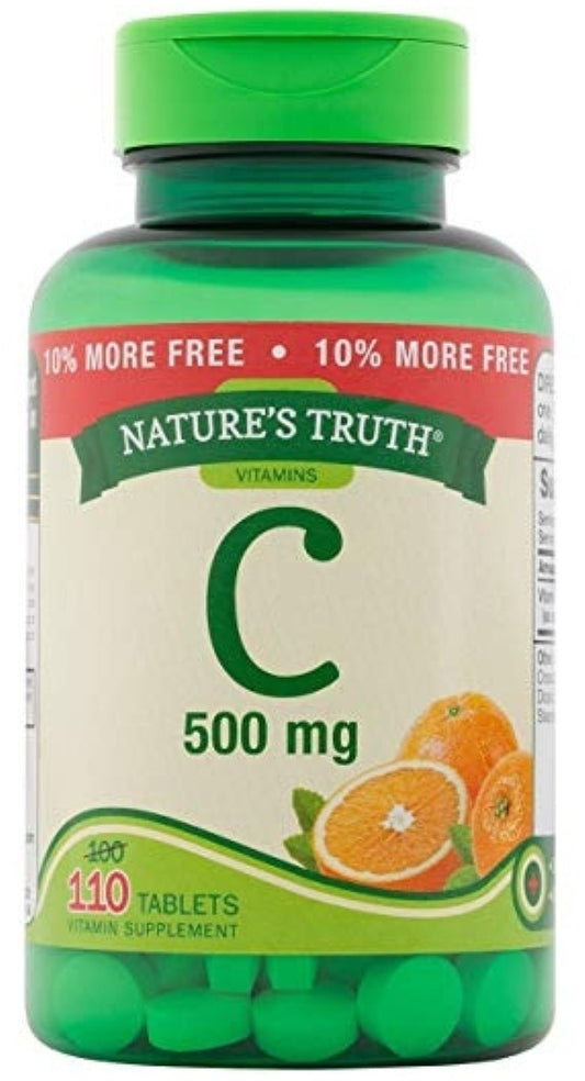 VITAMIN C + ROSE HIP TAB 500 MG 110 NT